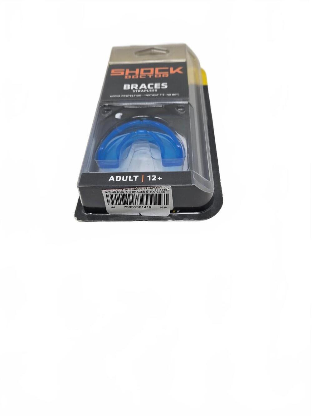 Shock Doctor Braces Adult Mouthguard Blue